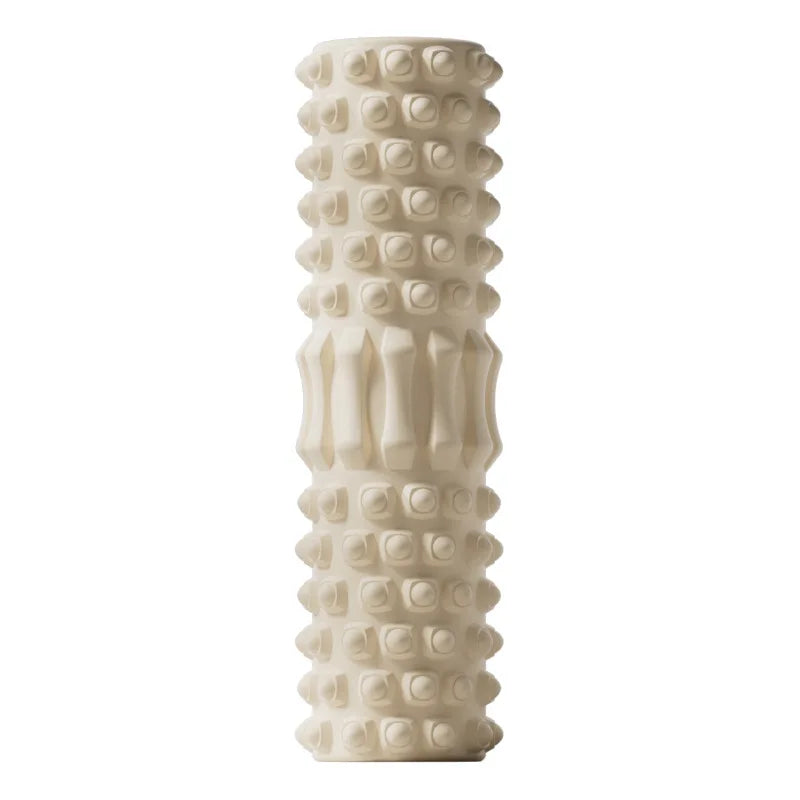 Dual-Sided 30cm Hollow Foam Roller for Deep Tissue Pilates Massage