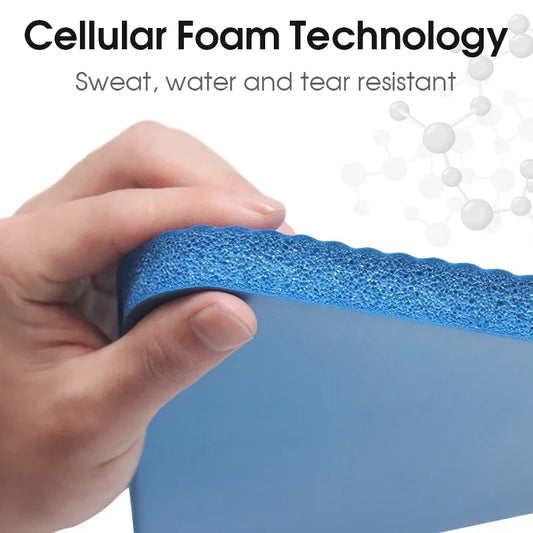 Thick Anti-Skid Pilates Mat with Knee Pad Cushion for Comfort and Support