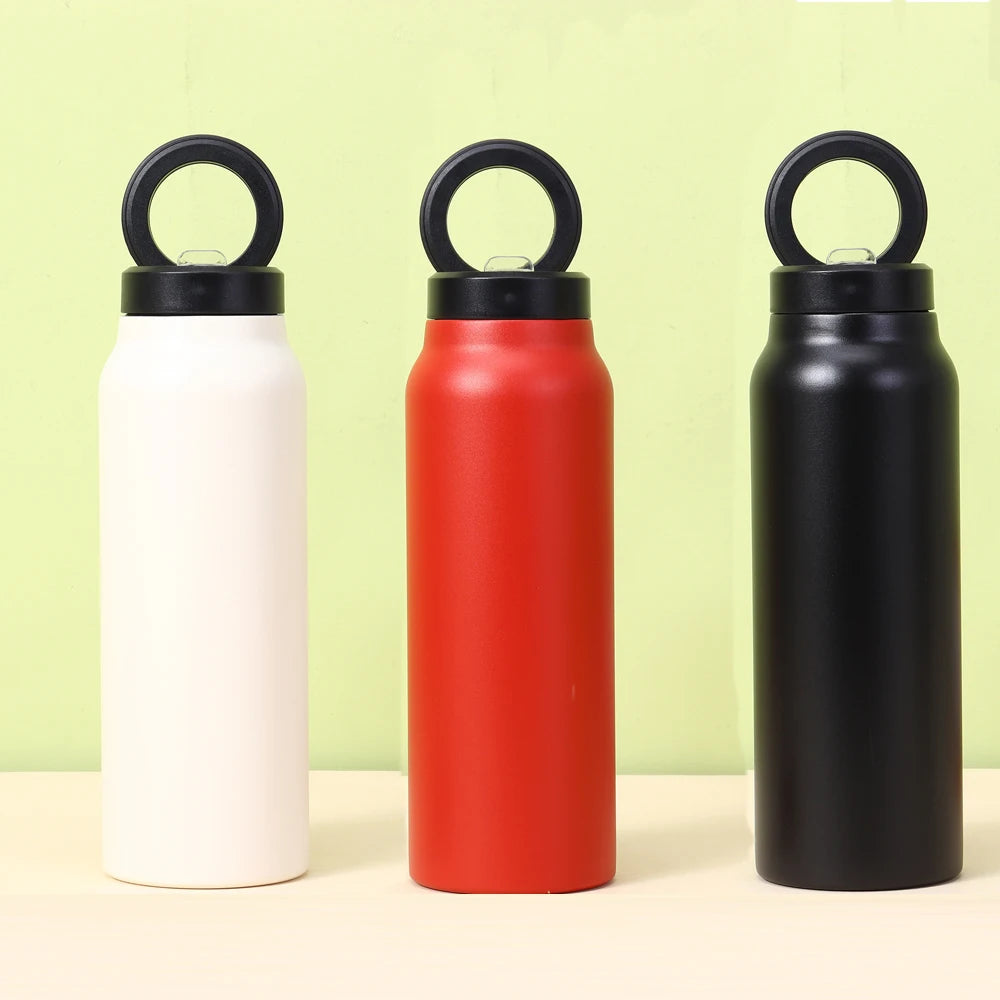 Hot & Cold 800ML Stainless Steel Travel Bottle with Magnetic Tripod