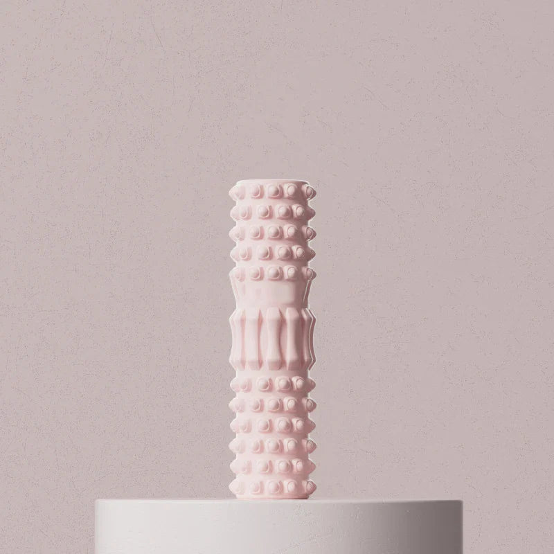 Dual-Sided 30cm Hollow Foam Roller for Deep Tissue Pilates Massage