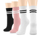 5 Pairs Non-Slip Pilates Socks with Silicone Grips for Women