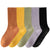 3 Pairs of Anti-Slip Cotton Pilates Socks for Women