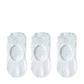 Backless Non-slip Pilates Socks - Cotton Women’s Workout Slippers (3 Pack)