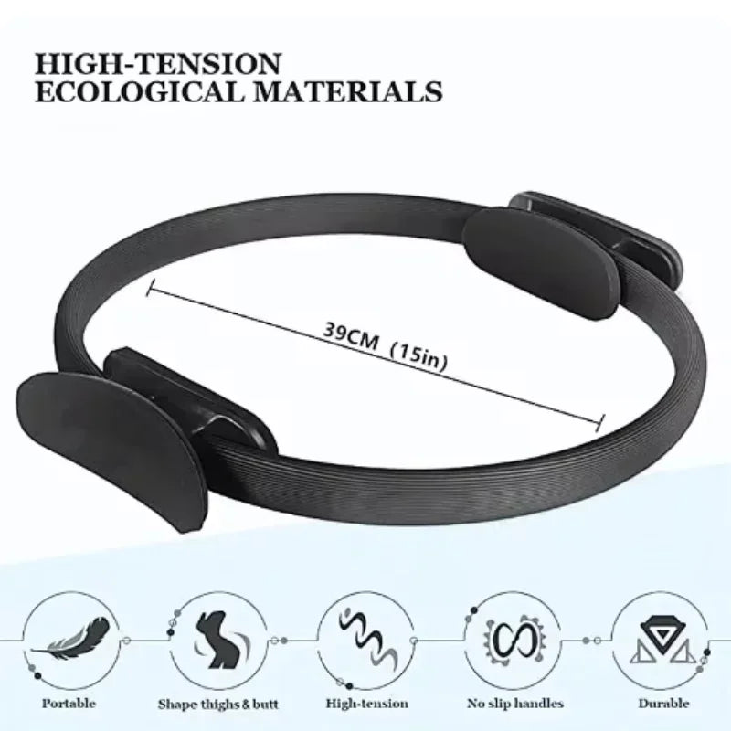 Pilates Fitness Ring for Resistance Training and Rehabilitation