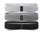 Grey Colour Scheme Fabric Resistance Bands Set - 3 Levels Non-Slip Hip Bands for Strength Training